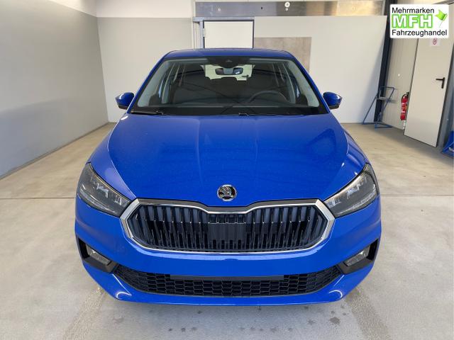 Skoda / Fabia / Blau / / / 95PS AHK+Sitzheizung+Lenkradheizung