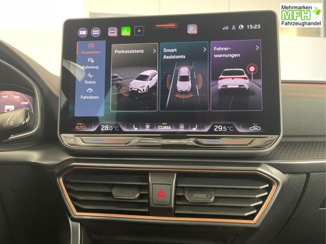 Cupra / Leon Sportstourer / Blau / / / 150PS TDI DSG AHK+Kamera+el. Heckklappe