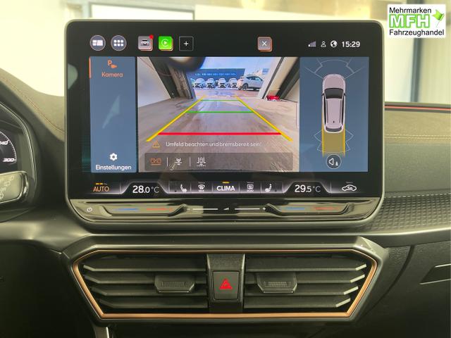 Cupra / Leon Sportstourer / Schwarz / / / 150PS TDI DSG AHK+Kamera+el. Heckklappe