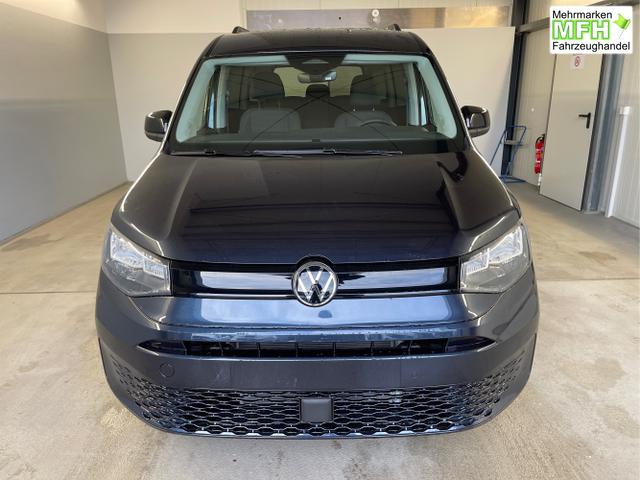 Volkswagen / Caddy / Blau / / / 115PS DSG AHK+7 Sitze+Kamera+App-Connect+Winterpaket+ACC+SideAssist