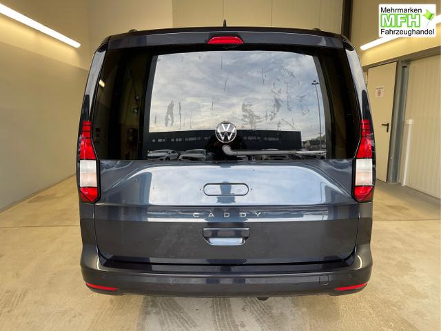 Volkswagen / Caddy / Blau / / / 115PS DSG AHK+7 Sitze+Kamera+App-Connect+Winterpaket+ACC+SideAssist