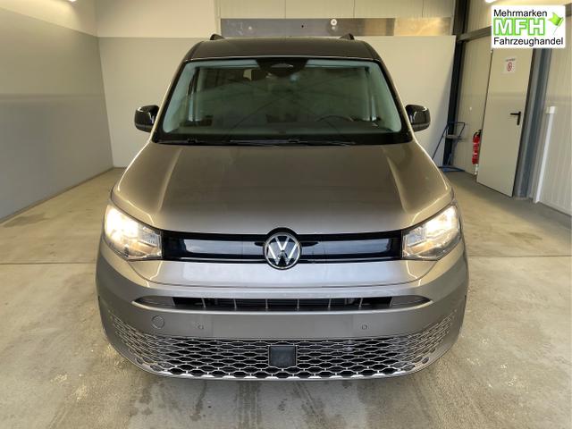 Volkswagen / Caddy / Beige / / / 115PS DSG AHK+7 Sitze+Kamera+App-Connect+Winterpaket+ACC+SideAssist