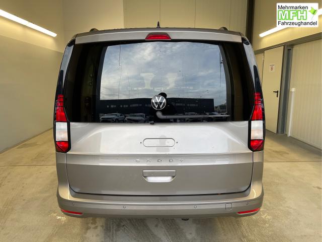 Volkswagen / Caddy / Beige / / / 115PS DSG AHK+7 Sitze+Kamera+App-Connect+Winterpaket+ACC+SideAssist