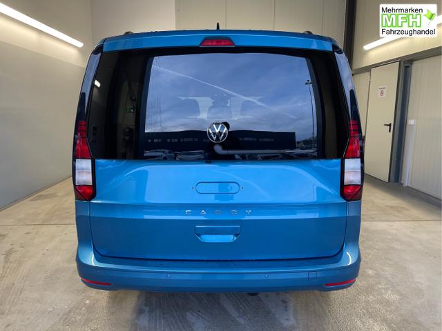Volkswagen / Caddy / Blau / / / 115PS DSG AHK+7 Sitze+Kamera+App-Connect+Winterpaket+ACC+SideAssist