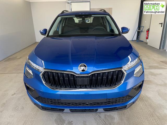 Skoda / KAMIQ / Blau / / / 115PS DSG AHK+16 Zoll Alu+Sitzheizung+App-Connect+GVL
