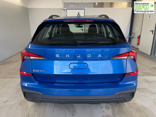 Skoda / KAMIQ / Blau / / / 115PS DSG AHK+16 Zoll Alu+Sitzheizung+App-Connect+GVL