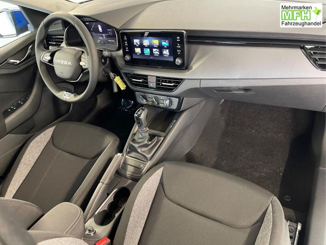Skoda / KAMIQ / Blau / / / 115PS DSG AHK+16 Zoll Alu+Sitzheizung+App-Connect+GVL