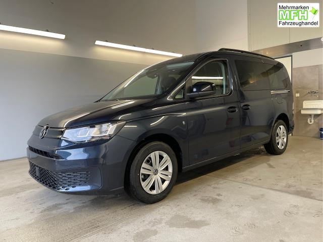 Volkswagen / Caddy / Blau / / / 115PS DSG AHK+7 Sitze+Kamera+App-Connect+Winterpaket+ACC+SideAssist