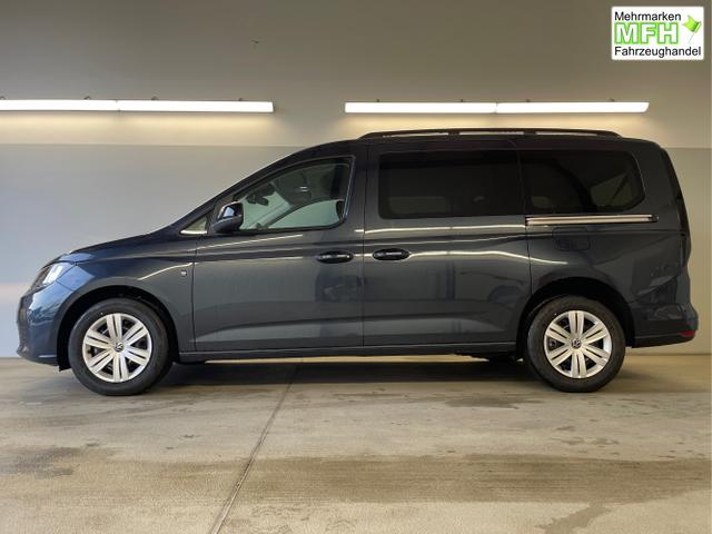 Volkswagen / Caddy / Blau / / / 115PS DSG AHK+7 Sitze+Kamera+App-Connect+Winterpaket+ACC+SideAssist