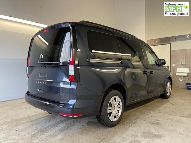 Volkswagen / Caddy / Blau / / / 115PS DSG AHK+7 Sitze+Kamera+App-Connect+Winterpaket+ACC+SideAssist