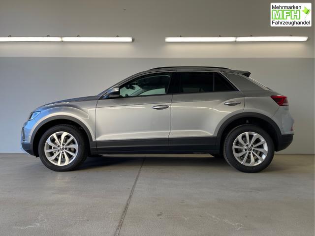 Volkswagen / T-Roc / Silber / / / 150PS AHK+Keyless+Kamera+ACC+Sitzheiz+Climatronic+Alu17