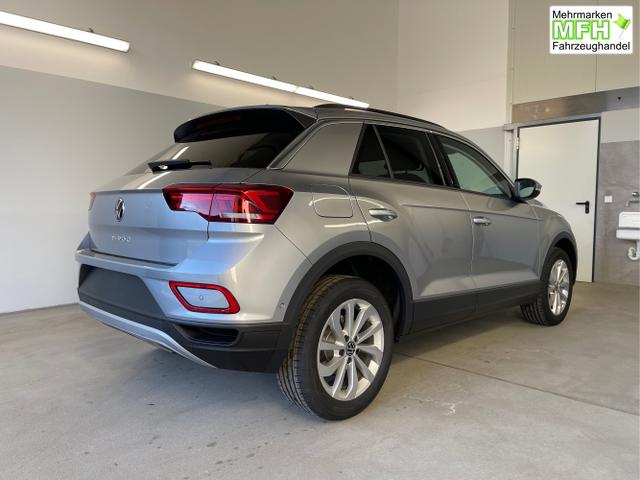 Volkswagen / T-Roc / Silber / / / 150PS AHK+Keyless+Kamera+ACC+Sitzheiz+Climatronic+Alu17