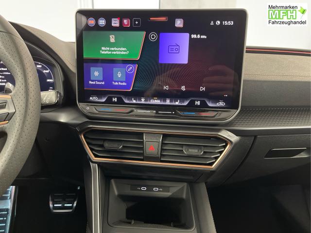 Cupra / Leon Sportstourer / Grau / / / 150PS eTSI DSG AHK+Edge+Kamera+IntelliDrive+Sitzheiz+Alu18+ACC