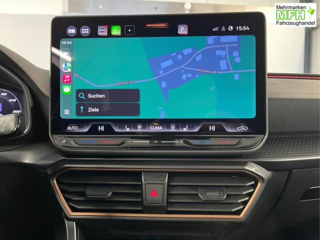 Cupra / Leon Sportstourer / Grau / / / 150PS eTSI DSG AHK+Edge+Kamera+IntelliDrive+Sitzheiz+Alu18+ACC