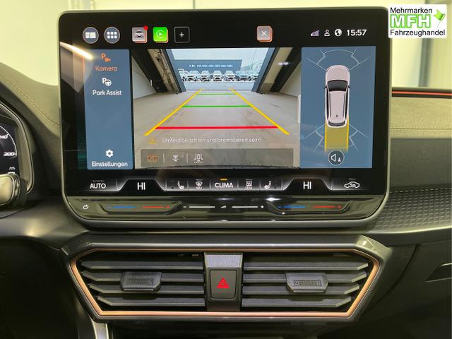 Cupra / Leon Sportstourer / Grau / / / 150PS eTSI DSG AHK+Edge+Kamera+IntelliDrive+Sitzheiz+Alu18+ACC