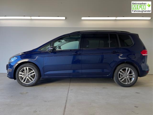 Volkswagen / Touran / Blau / / / 1.5 TSI DSG 7Sitz+AHK+IQ.Light+Kamera+Navi+eHeck+Keyless+Sitzheiz