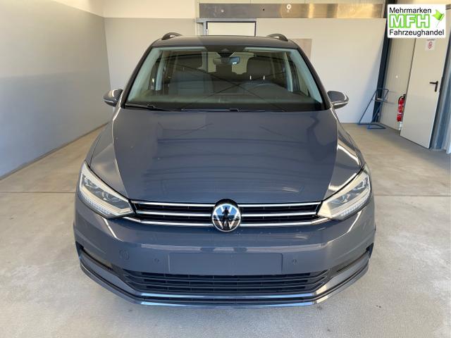 Volkswagen / Touran / Grau / / / 1.5 TSI DSG 7Sitz+AHK+IQ.Light+Kamera+Navi+eHeck+Keyless+Sitzheiz
