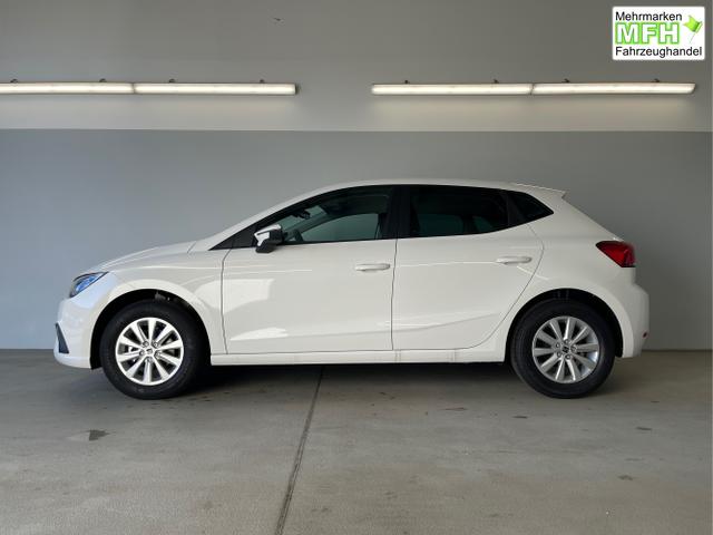 Seat / Ibiza / Wei&szlig; / / / 80PS Kessy+Kamera+Climatronic+PDC+Sitzheizung+App-Connect