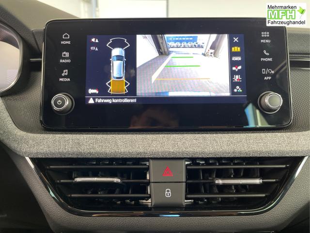 Skoda / KAMIQ / Grau / / / 115PS DSG AHK+Kamera+Kessy+PDC+Winterpaket+Alu16+GVL