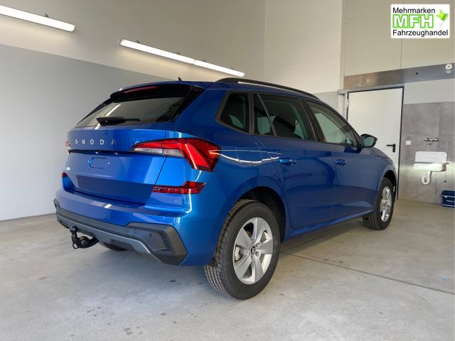 Skoda / KAMIQ / Blau / / / 115PS DSG AHK+Kamera+Kessy+PDC+Winterpaket+Alu16+GVL