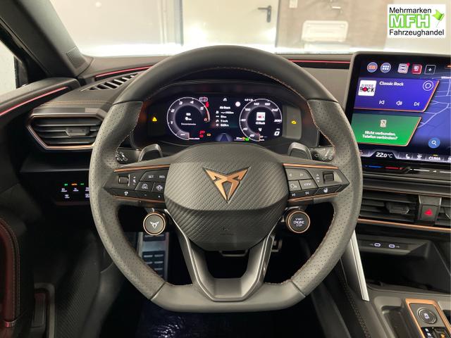 Cupra / Leon Sportstourer / Grau / / / 150PS TDI DSG AHK+Matrix+Navi+Kessy+Kamera+SideAssist+Sitzheiz+Alu18