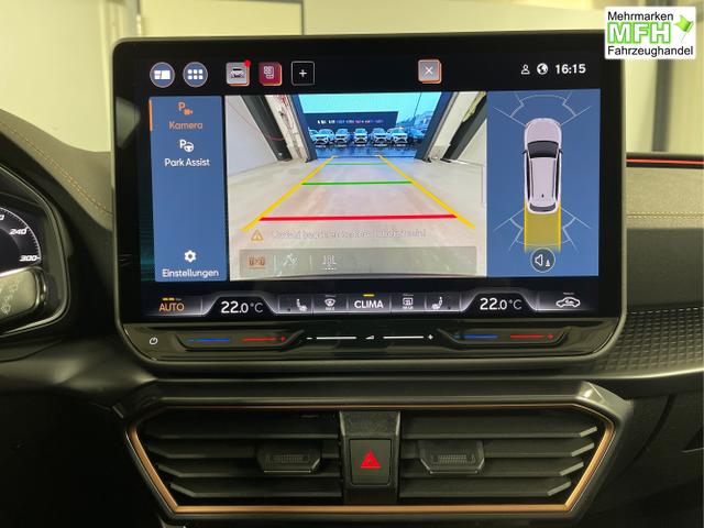 Cupra / Leon Sportstourer / Grau / / / 150PS TDI DSG AHK+Matrix+Navi+Kessy+Kamera+SideAssist+Sitzheiz+Alu18