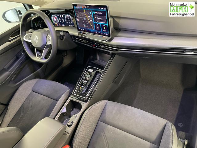Volkswagen / Golf / Wei&szlig; / / / 1.5 eHybrid 150kW/204PS DSG IQ.Light+Navi+Travel Assist+HUD+Winterpaket