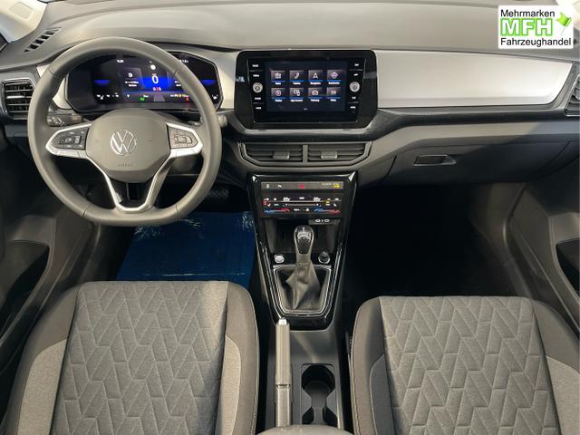 Volkswagen / T-Cross / Blau / / / 115PS DSG AHK+Navi+Kessy+Sitzheizung+App-Connect+ACC