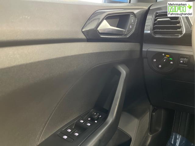 Volkswagen / T-Cross / Blau / / / 115PS DSG AHK+Navi+Kessy+Sitzheizung+App-Connect+ACC
