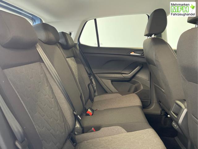 Volkswagen / T-Cross / Blau / / / 115PS DSG AHK+Navi+Kessy+Sitzheizung+App-Connect+ACC