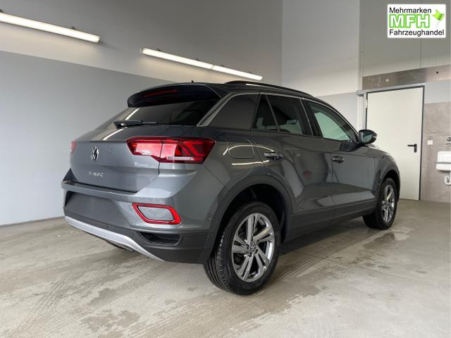 Volkswagen / T-Roc / Grau / / / 150PS DSG AHK+Kessy+Kamera+ACC+Sitzheiz+Navi+IQ.Drive