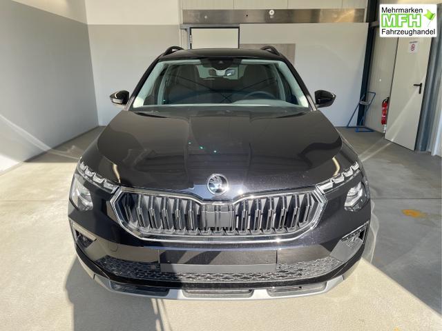 Skoda / KAMIQ / Schwarz / / / 115PS DSG Matrix+AHK+Kamera+PDC vor+hi+Kessy+Sitzheizung+GVL