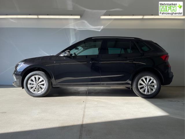 Skoda / KAMIQ / Schwarz / / / 115PS DSG Matrix+AHK+Kamera+PDC vor+hi+Kessy+Sitzheizung+GVL