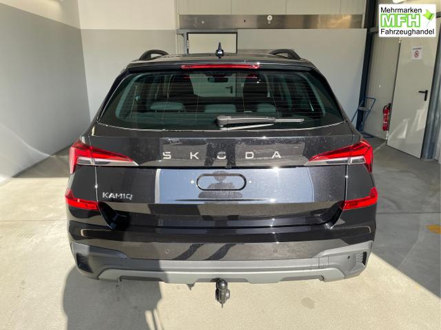 Skoda / KAMIQ / Schwarz / / / 115PS DSG Matrix+AHK+Kamera+PDC vor+hi+Kessy+Sitzheizung+GVL