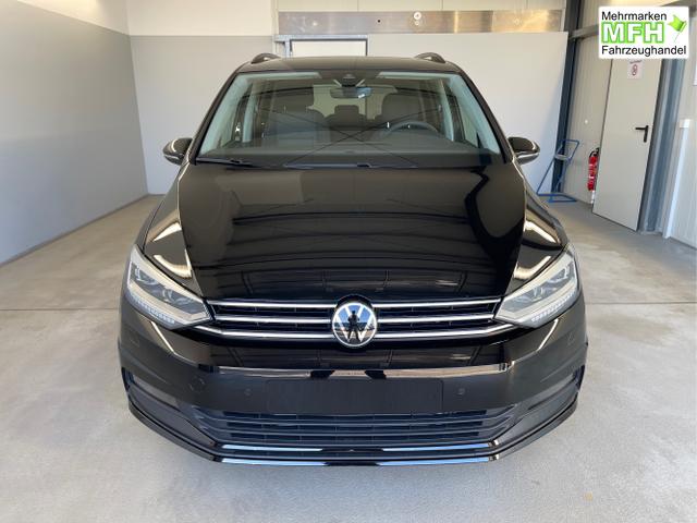 Volkswagen / Touran / Schwarz / / / 150PS 7Si+IQ.Light+TrailerAss+Cam+Navi+Kamera+Alarm+Kessy+App-Connect