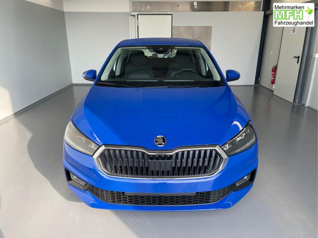 Skoda / Fabia / Blau / / / 95PS GV4+Sitzheiz+Lenkradheiz+AppConnect+PDC+Tempomat