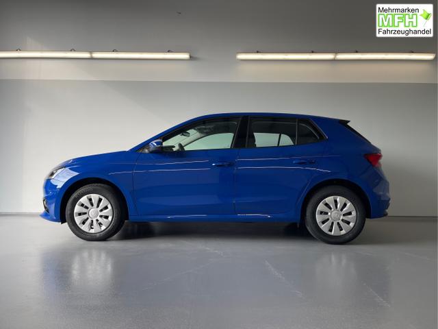 Skoda / Fabia / Blau / / / 95PS GV4+Sitzheiz+Lenkradheiz+AppConnect+PDC+Tempomat