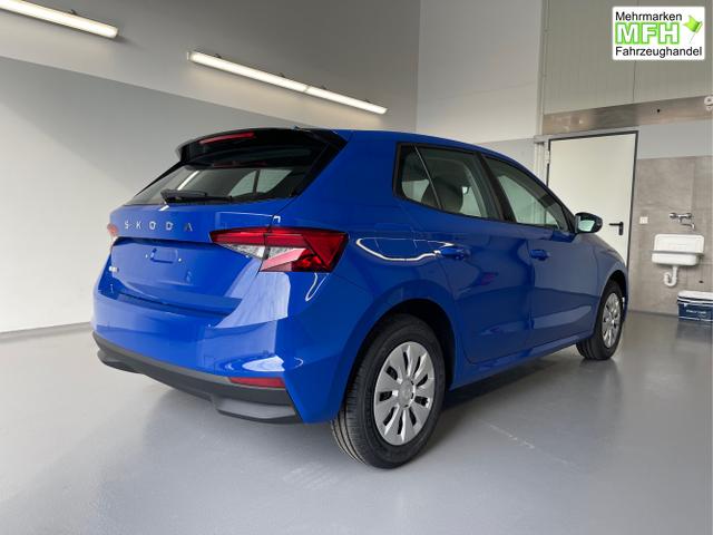 Skoda / Fabia / Blau / / / 95PS GV4+Sitzheiz+Lenkradheiz+AppConnect+PDC+Tempomat