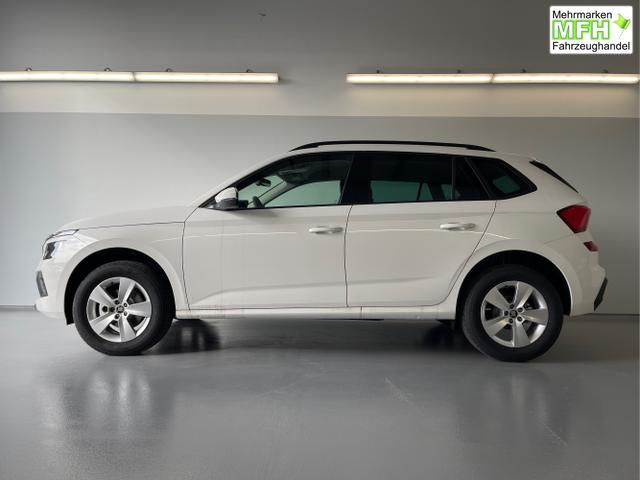 Skoda / KAMIQ / Wei&szlig; / / / 115PS DSG AHK+Kamera+Kessy+PDC+Winterpaket+Alu16+GVL