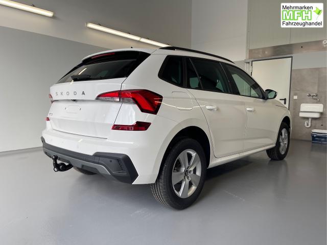 Skoda / KAMIQ / Wei&szlig; / / / 115PS DSG AHK+Kamera+Kessy+PDC+Winterpaket+Alu16+GVL