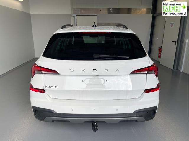Skoda / KAMIQ / Wei&szlig; / / / 115PS DSG AHK+Kamera+Kessy+PDC+Winterpaket+Alu16+GVL