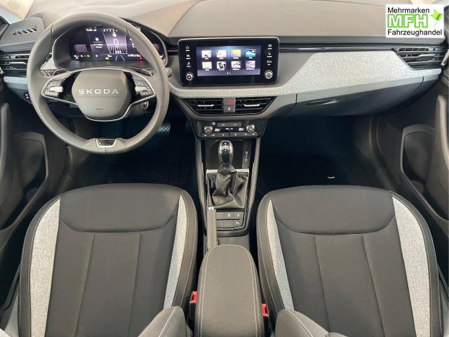 Skoda / Scala / Schwarz / / / 115PS DSG GV5+AHK+Kamera+Kessy+PDC+Sitzheiz+Alu16+Climatronic