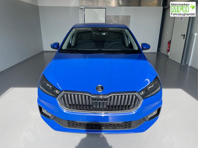 Skoda / Fabia / Blau / / / 115PS Sitzheizung+Sunset+5 Jahre Garantie+Lane Assist