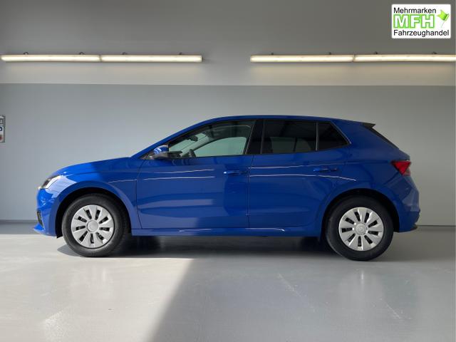 Skoda / Fabia / Blau / / / 115PS Sitzheizung+Sunset+5 Jahre Garantie+Lane Assist
