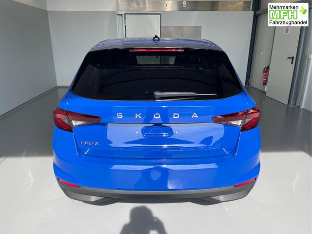 Skoda / Fabia / Blau / / / 115PS Sitzheizung+Sunset+5 Jahre Garantie+Lane Assist