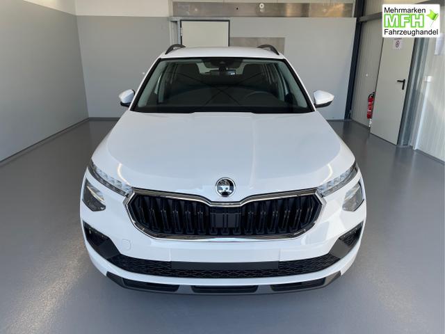 Skoda / KAMIQ / Wei&szlig; / / / 115PS DSG AHK+16 Zoll Alu+Sitzheizung+App-Connect+GVL