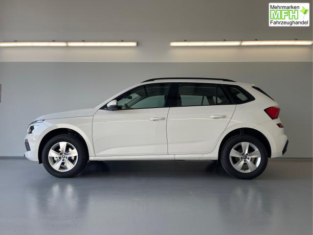 Skoda / KAMIQ / Wei&szlig; / / / 115PS DSG AHK+16 Zoll Alu+Sitzheizung+App-Connect+GVL