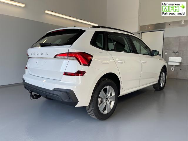 Skoda / KAMIQ / Wei&szlig; / / / 115PS DSG AHK+16 Zoll Alu+Sitzheizung+App-Connect+GVL