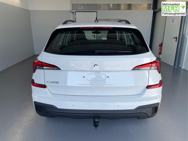 Skoda / KAMIQ / Wei&szlig; / / / 115PS DSG AHK+16 Zoll Alu+Sitzheizung+App-Connect+GVL