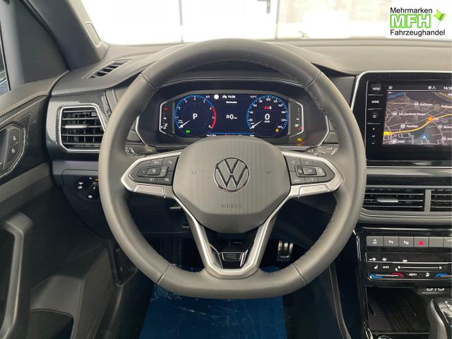 Volkswagen / T-Cross / Grau / / / 150PS DSG GV5+Navi+IQ.Light+AHK+Black+Cam+Keyless+Side+Climatronic